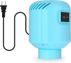 Electric Air Pump for Vacuum Storage Bag, Vacuum Seal Bags for Clothing Pump for Compression, Portable Vacpack Air Pump for Various Vacuum Bags for Travel Blue(Storage Bag Not Included)
