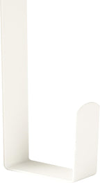 Wreath Hanger for Front Door, Slim Over The Door Hook, Easy to Use and Reusable Holiday Wreath Holder for Christmas, Thanksgiving, Halloween and Daily Décor (15" White, 2)