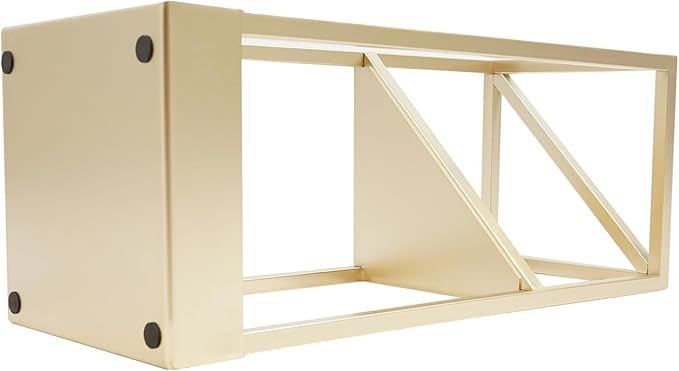 Umbrella Rack for Entryway Modern Freestanding, Metal Umbrella Stand with Drip Tray, Holds Canes/Hiking Poles, for Home Office, 7.9"x7.9"x20.9" (Gold)