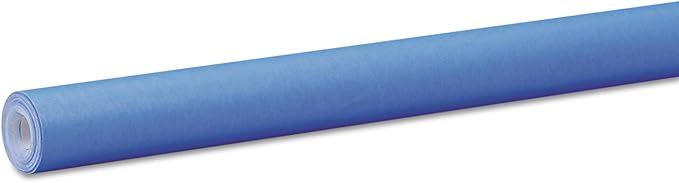 Fun Express Pacon Fadeless Paper Roll, 50 lb Bond Weight, 48' x 50 ft, Brite Blue