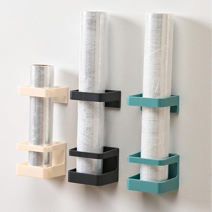 PRETYZOOM Wall-Mounted Umbrella Rack with Detachable Drip Tray Creative Umbrella Holder Shelf for Entryway Bathroom Kitchen Neat Storage Organizer