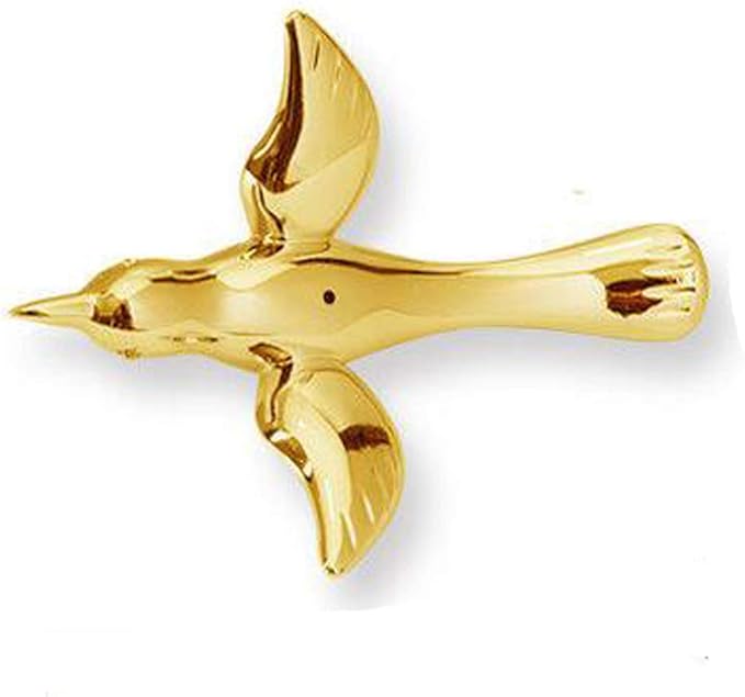 Creative Gold DIY Flying Bird Decorative Hanging Ornaments for Ceiling Light Wedding Kindergarten Shopping Mall Home Window Decoration (10, Gold)