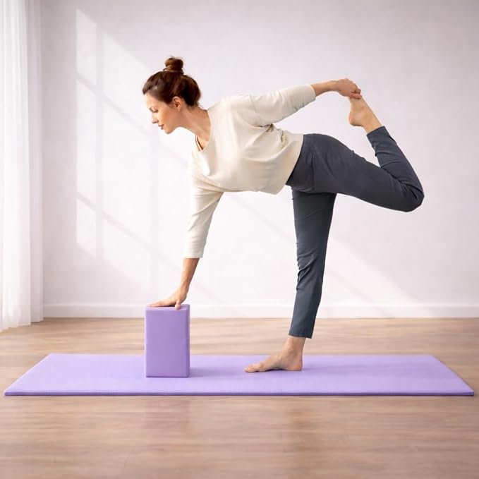 WHITECLOUDZ Yoga kit, 7-Piece Yoga Mat Set for Home Workouts, Thick Yoga Mat, Yoga Blocks, Strap, Yoga Towels & Carrying Bag, Exercise Mat with Yoga Equipment for Women & Men, Enhance Yoga Practice