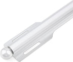 FIRJOY 12" Valet Rod for Closet Pull Out (2 Pack, White)