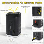 Airless Vacuum Travel Bags with Wireless Pump, Reusable Waterproof Durable Tear-Resistant Luggage Compression Bags (1bag+1pump Set), Suitable for Luggage and Suitcase