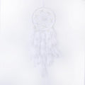 Pretty Jolly Dreamy Girls Butterfly Dream Catcher Wall Decor Fairy White Feather Baby Dreamcatcher Handmade Home Décor Wall Hanging for Nursery Bedroom Girls Birthday Gift