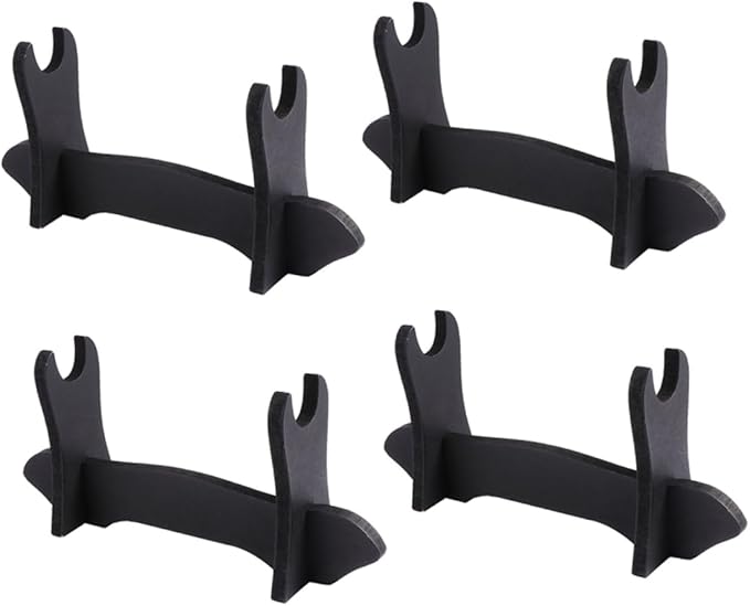 4Pcs Display Stand Elegant Base Holder for Home Decor Durable and Sturdy Holder for Living Bedroom Office and Art Gallery Display