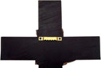 Wowser Patriotic Military Support Cast Resin Wall Cross Decor, 11 3/4 Inch