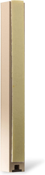 5 Pack Modern Aluminum Waterproof Mezuzah Case, Made in Israel, Fit up to 5" / 12cm Mezuzah Scroll, Easy Peel and Stick (Scroll Not Included)