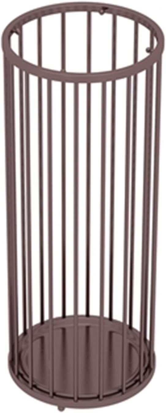 WXYZ Bronze Iron Umbrella Stand, Compact Home Corridor Business Umbrella Bucket, Hollowout Umbrella Basket, 58x24cm