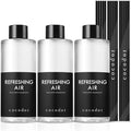COCODOR Reed Diffuser Oil Refill/Refreshing Air/6.7oz(200ml)/3 Pack/Aroma Therapy, Home Fragrance, Scented Oils, Oils for Reed Diffuser, Office Décor, Decoration