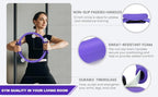 at Home Pilates Kit 13 pcs, Pilates Equipment for Home Workouts, Pilate Accessories Set with 9.8” Ball, 12” Magic Circle Yoga Rings, Resistance Bands, Pilates Essentials Kit for Women Gift