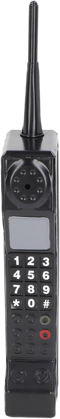 Qinlorgo Vintage Brick Cell Phone, Retro Mobile Phone Model, Handmade Iron Decorative Ornament with Classic Design, Ideal for Living Room, Office & Cafe Gift