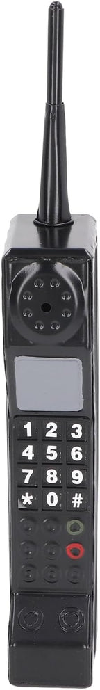 Qinlorgo Vintage Brick Cell Phone, Retro Mobile Phone Model, Handmade Iron Decorative Ornament with Classic Design, Ideal for Living Room, Office & Cafe Gift