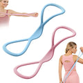 Resistance Bands, 2025 New Figure 8 Resistance Bands for Women Men, Exercise Bands with Handles for Working Out, Arm, Back, Fullbody Yoga Pulling Rope, Elastic Stretch Bands