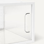 Amazon Basics Stackable and Foldable Clear Shoe Storage Organizer Box, Large, 12-Pack