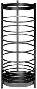 Umbrella Holder Luxury Umbrella Stand Rack for Entryway, Free Standing Metal Umbrella Holder, Round Umbrella Organizer Bin for Long Short Umbrella, Walk Stick, Home Office Indoor Umbrella holder for
