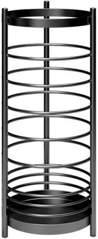Umbrella Holder Luxury Umbrella Stand Rack for Entryway, Free Standing Metal Umbrella Holder, Round Umbrella Organizer Bin for Long Short Umbrella, Walk Stick, Home Office Indoor Umbrella holder for