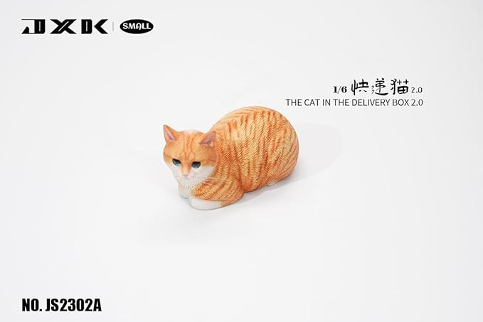 JXK Inbox Cat Statue Small Cat Figurine for Table Decor Durable Polyresin with Intricate Details Gifts for Cat Lovers