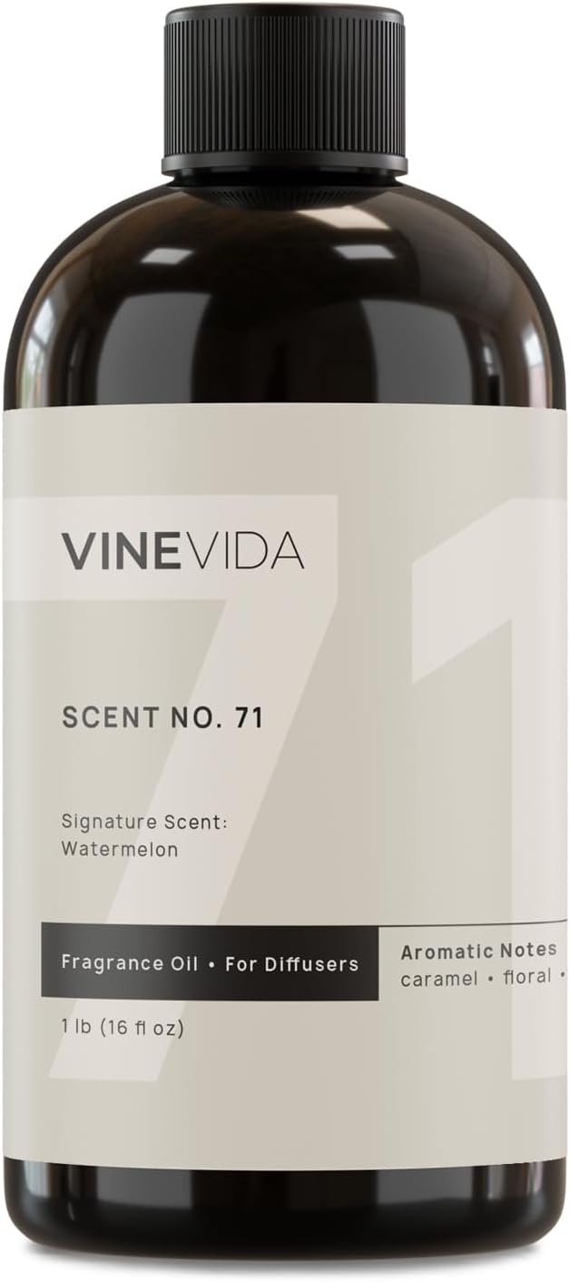 VINEVIDA [16 Fl Oz] Watermelon Fragrance Oil for Cold Air Diffusers, Essential Oils for Diffuser Oil Refill & Air Freshener Room Spray