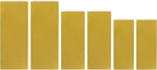 6 PCS Display Pedestal Stand, Metal Display Pedestal Stands Decoration Cube Sculpture Displays Column Square Displays Stands Pillars for Wedding Party Baby Shower Birthday (Gold, 6PCS)