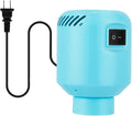 Electric Vacuum Storage Bag Pump, 55W Portable Compression for Clothing and Travel (Storage Bag Not Included), Blue