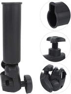 Push Trolley Cart Umbrella Holder Mount, Adjustable Cart Umbrella Stand Accessory