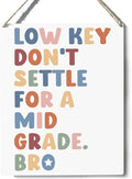 Xiolcxdr Funny Classroom Wall Art Decor Male Teacher Teacher's Day Gifts for Man First Day of College Daycare Gift English Geometry Science Music Math Class Prints Wall Sign