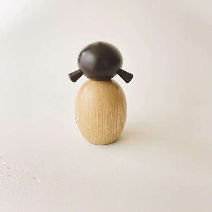 Usaburo Modern Japanese Kokeshi Doll (Come Spring - Small), Made in Japan, Collectible Figurines, Traditional Crafts, Girl in Kimono