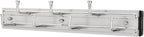 Rev-A-Shelf 12" Pull Out Closet Organization Rack for Belts, Ties and Scarves, Accessories Storage Hanger with Mounting Hardware, Chrome, BRC-12CR