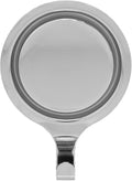 Haute Decor Attract Pinch-Free Magnetic Wreath Hanger (Silver) - 1 Pack - Magnetic Hook for Metal Doors and Surfaces