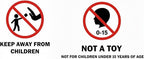 WitnyStore Wooden Bird Mobile 25" Yellow Black Flying Eagle Hand Made Painted Wood Flapping Wing Birds Hanging Ceiling Decor Wind Chimes Handcrafted Animal Decorative Collectible Décor Gifts Souvenirs