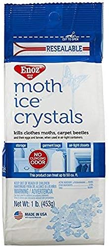 Enoz Moth Crystals 1 Pound - Pack of 6