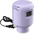 Vacuum Storage Bags Electric Air Pump, Dual-Interface Design Compatible With Various Vacuum Seal Bags For Clothing/Quilts/Blankets(Purple)