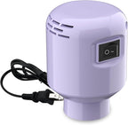 Vacuum Storage Bags Electric Air Pump, Dual-Interface Design Compatible With Various Vacuum Seal Bags For Clothing/Quilts/Blankets(Purple)