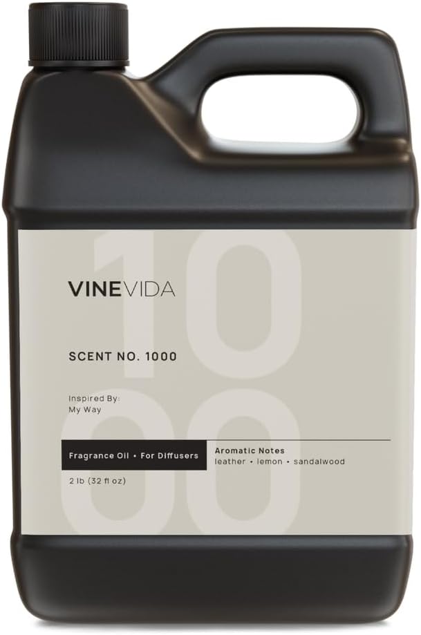 VINEVIDA [32 Fl Oz] Scent № 1000 Inspired by My Way Diffuser Oil; Hotel Scents for Cold Air Diffuser - Waterless Diffuser Oil