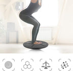 Labyrinth Wobble Board Yoga Training Fitness Balance Board Balance Wobble Exercise Stability Disc