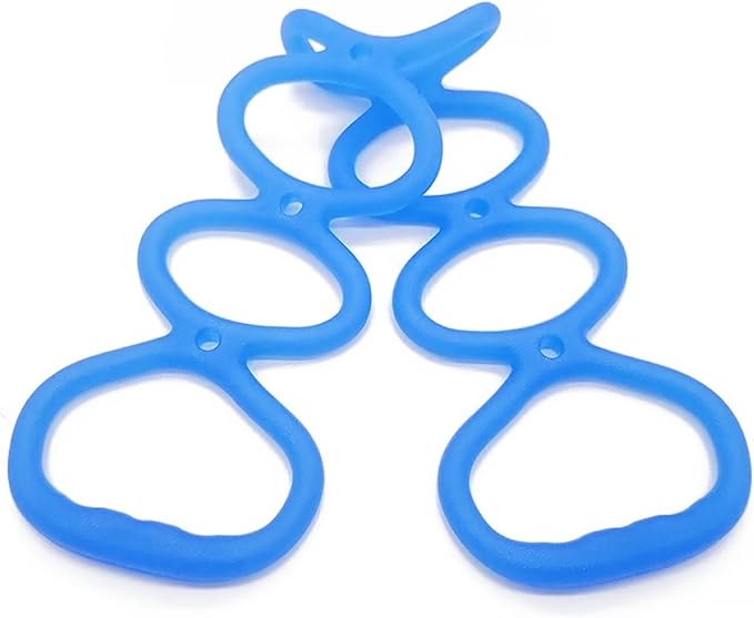 Resistance Bands for Working Out, Adjustable 7-Ring with Handles, Exercise Stretch Bands for Women&Men Fitness,Pilates,Yoga and Physical Therapy