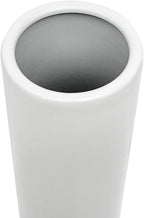 Red Lantern 24" Antique White Porcelain Umbrella Stand