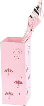 Stylish Space-Saving Umbrella Stand | Stainless Steel Entryway Umbrella Holder | Geometric Design for Long, Folding, and Walking Umbrellas