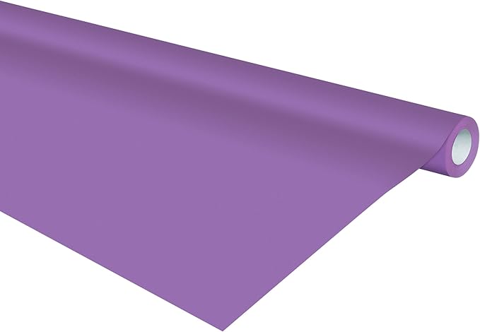 Fadeless Bulletin Board Paper, Fade-Resistant Paper for Classroom Decor, 48” x 50’, Violet, 1 Roll (Pack of 2)