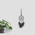Car Dream Catcher, Handmade Dream Catchers Peacock Feather Dreamcatcher for Wall Hanging Home Decorations Car Charms