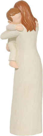 Mother and Son Figurines, Sculpted Hand Painted Figure, Mother Son Statue Gifts, for Mom from Son, Perfect Sculpture Gifts for New Mom, Mother.