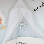 WAYUTO Neutral Handmade Felt Ball Ceiling Mobile - Green Elephant