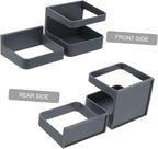 Cabilock Indoor Wall Mount Umbrella Holder Pp Material Self-adhesive Easy Install Water Collection Platform