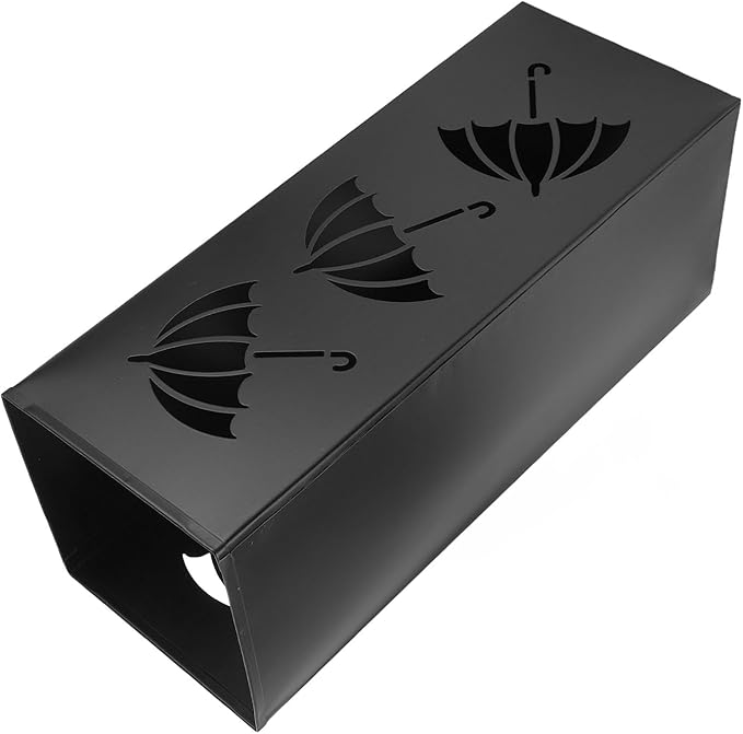 Umbrella Stand, Compact Space Saving Stand, Rustproof Powder Coated Steel with Rustproof Design, Ideal for Entryway, Office & Home Storage