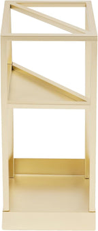 Umbrella Rack for Entryway Modern Freestanding, Metal Umbrella Stand with Drip Tray, Holds Canes/Hiking Poles, for Home Office, 7.9"x7.9"x20.9" (Gold)