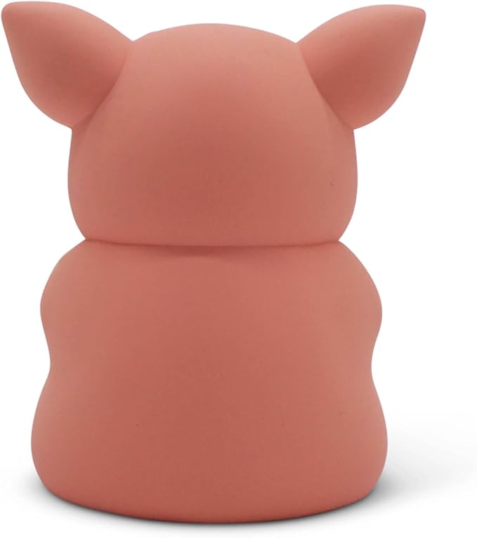 Little Readers – Cute Figurines for Bookshelves, Desks, Terrariums & Home Decor – Book-Loving Animal Statue – Pig