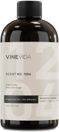 VINEVIDA [16 Fl Oz] Scent NO. 1204 Fragrance Oil for Cold Air Diffusers, Aromatic Notes of Bergamot, Citrus & White Florals Essential Oils for Diffuser Oil Refill & Air Freshener Room Spray