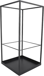 Umbrella Holder for Indoor Entryway, Large Metal Umbrella Stand with Removable Water Tray and Hooks, Umbrella Rack Storage for Home, Office, Hotel